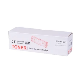 Kompatibilis Lézertoner, TENDER®, fekete, 2k (CF279A alternatíva)