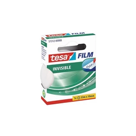 Ragasztószalag, írható, 19 mm x 33 m, TESA "tesafilm®", átlátszó