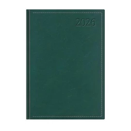 Naptár, tervező, A4, heti, TOPTIMER "Traditional", zöld