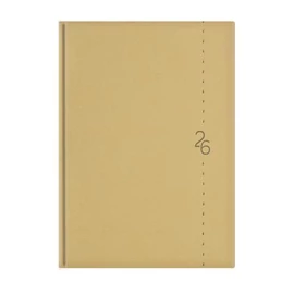 Naptár, tervező, B5, heti, TOPTIMER "Linea", bézs