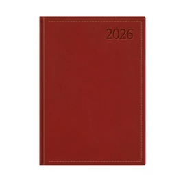 Naptár, tervező, B5, heti, TOPTIMER "Traditional", bordó