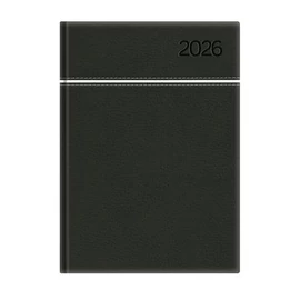 Naptár, tervező, B5, heti, TOPTIMER, "Young", fekete-fehér