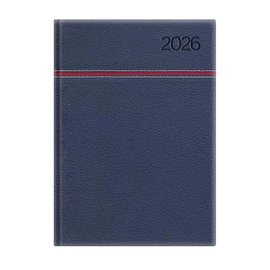 Naptár, tervező, B5, heti, TOPTIMER, "Young", kék-piros