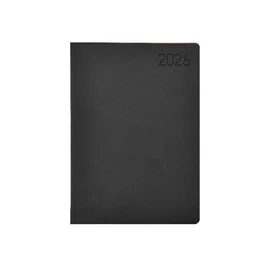 Naptár, tervező, B6, heti, TOPTIMER "Madeira", fekete-bordó