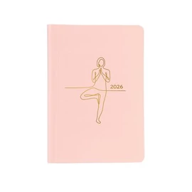 Naptár, tervező, B6, heti, TOPTIMER "Pastel", rózsaszín