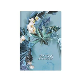 Naptár, tervező, A5, heti, TOPTIMER "Joy", türkiz