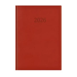 Naptár, tervező, A4, napi, TOPTIMER "Wide", bordó