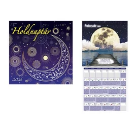 Naptár, fali, "Holdnaptár"