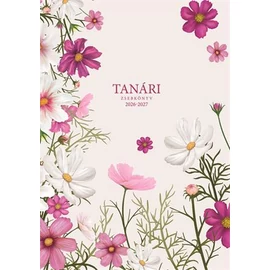 Tanári zsebkönyv, 2026/2027 tanév, A5, heti, TOPTIMER, "Szellőrózsa"