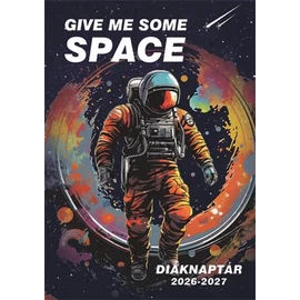 Diáknaptár, 2026/2027 tanév, B6, heti, TOPTIMER, "Űrhajós"