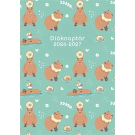 Diáknaptár, 2026/2027 tanév, B6, heti, TOPTIMER, "Capibara"