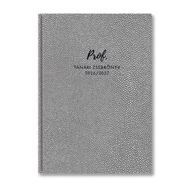 Tanári zsebkönyv, 2026/2027 tanév, A5, heti, TOPTIMER, ezüst