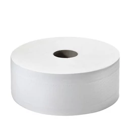 Toalettpapír, T1 rendszer, 2 rétegű, 26 cm átmérő, Universal, TORK "Jumbo", fehér 