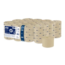 Toalettpapír, belsőmag nélküli, T7 rendszer, 2 rétegű, 13,1 cm átmérő, Advanced, TORK "OptiServe", natúr