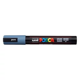 Dekormarker, 1,8-2,5 mm, UNI "Posca PC-5M", palaszürke