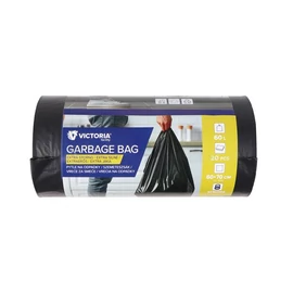 Szemeteszsák, extra erős, 60 l, 20 db, 60x70 cm, VICTORIA FACILITY