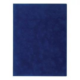 Oklevéltartó, plüss, A4, VICTORIA OFFICE, kék
