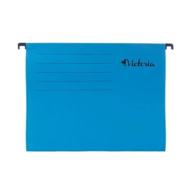 Függőmappa, karton, A4, VICTORIA OFFICE, kék