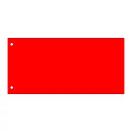 Elválasztócsík, karton, VICTORIA OFFICE, piros