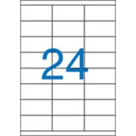 Etikett, univerzális, 70x36 mm, VICTORIA PAPER, 2400 etikett/csomag