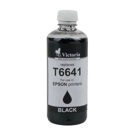 T66414 Tinta, L100, 200mfp nyomtatókhoz, VICTORIA TECHNOLOGY, fekete, 100ml