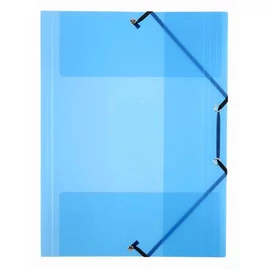 Gumis mappa, 15 mm, PP, A4, VIQUEL "Propyglass", kék