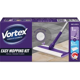 Kezdőkészlet, felmosó, száraz utántöltővel, VORTEX