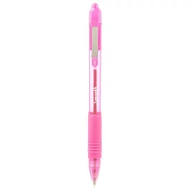 Golyóstoll, 0,27 mm, nyomógombos, ZEBRA "Z-Grip Smooth", rózsaszín