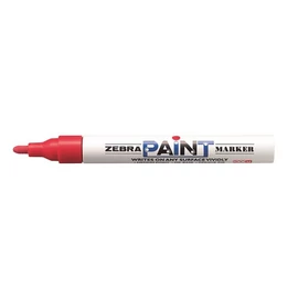 Lakkmarker, 3 mm, ZEBRA "Paint marker", piros
