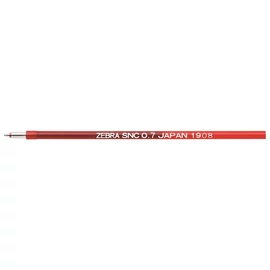 Golyóstollbetét, 0,24 mm, ZEBRA "SNC", piros