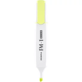 Szövegkiemelő, 3,5 mm, ZEBRA "FM-1 Mild", sárga