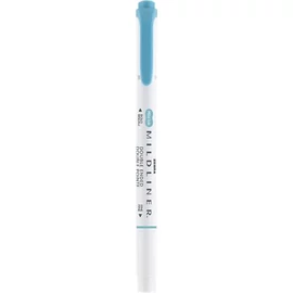 Szövegkiemelő, 1,0/3,5 mm, kétvégű, ZEBRA "Mildliner Warm", füstkék