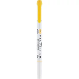 Szövegkiemelő, 1,0/3,5 mm, kétvégű, ZEBRA "Mildliner Warm", arany