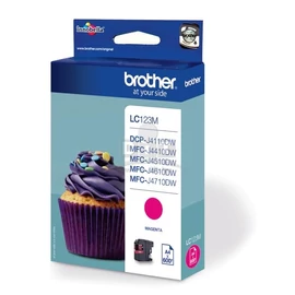 Brother tinta LC123M magenta