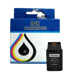 Utángyártott tintapatron N9K08AE (304XL) black ECO