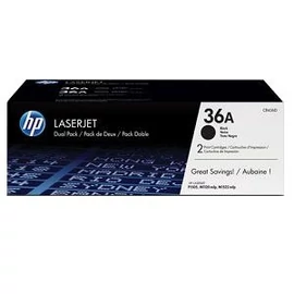 Hp toner CB436AD (36A) dupla black 2x2k