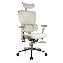 Irodai forgószék - karfával - szürke - 50 x 57 / 48 x 52 cm