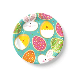 Húsvéti papírtányér - 23 cm - 8 db / csomag