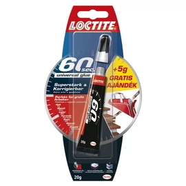 Loctite 60 mp univerzális ragasztó, 15 + 5 g
