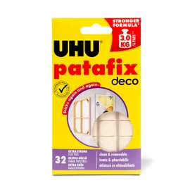 UHU Patafix homedeco, fehér gyurmaragasztó , 32 db / csomag