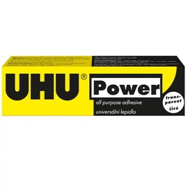 UHU POWER TRANSPARENT Univerzális átlátszó ragasztó, 45 g