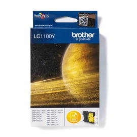 Brother LC1100Y tintapatron 1 db Eredeti Sárga