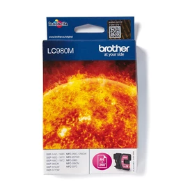 Brother LC980M tintapatron 1 db Eredeti Magenta