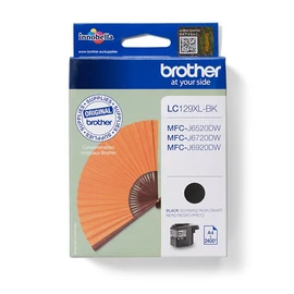 Brother LC129XLBK tintapatron 1 db Eredeti Nagy (XL) kapacitású Fekete