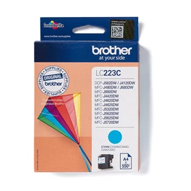 Brother LC223C tintapatron 1 db Eredeti Cián