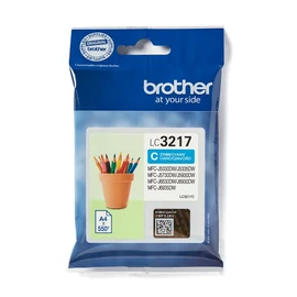 Brother LC3217C tintapatron 1 db Eredeti Cián