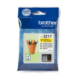 Brother LC3217Y tintapatron 1 db Eredeti Sárga