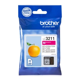 Brother LC3211M tintapatron 1 db Eredeti Standard teljesítmény Magenta