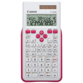 F-715SG EXP DBL CALCULATOR WHITE/MAGENTA