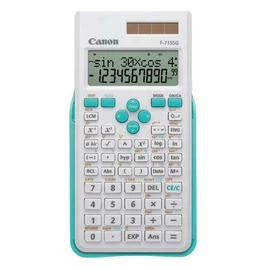F-715SG EXP DBL CALCULATOR WHITE/BLUE